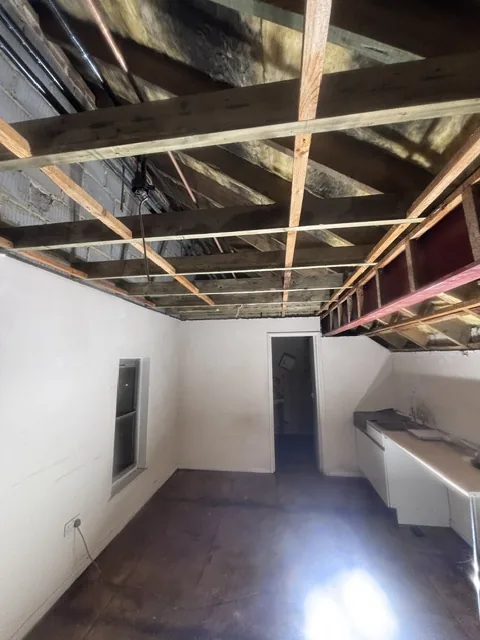 Controlled artex plasterboard strip-out in Tottenham